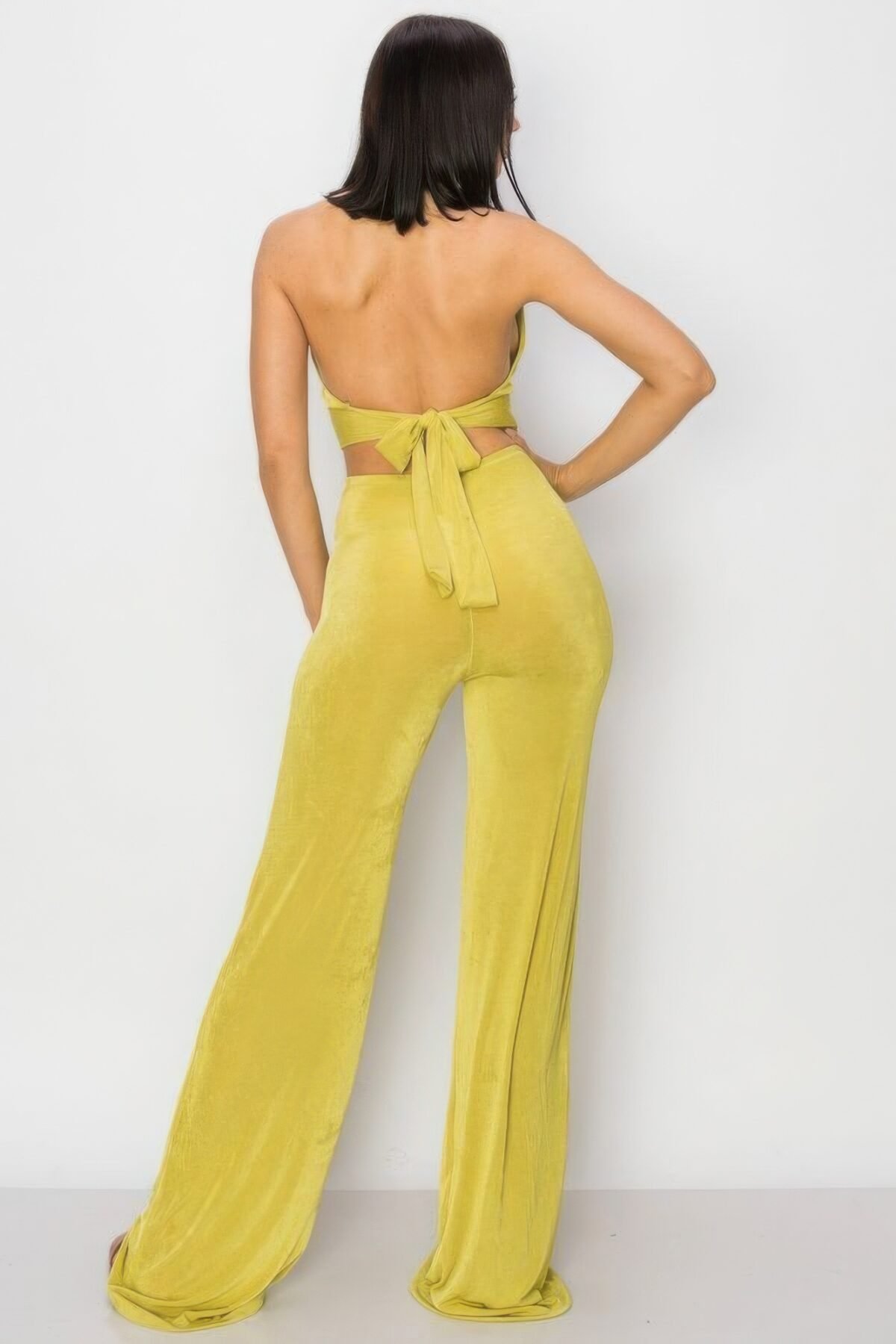 Olid Slinky Wide Legs Jumpsuit - Image 4
