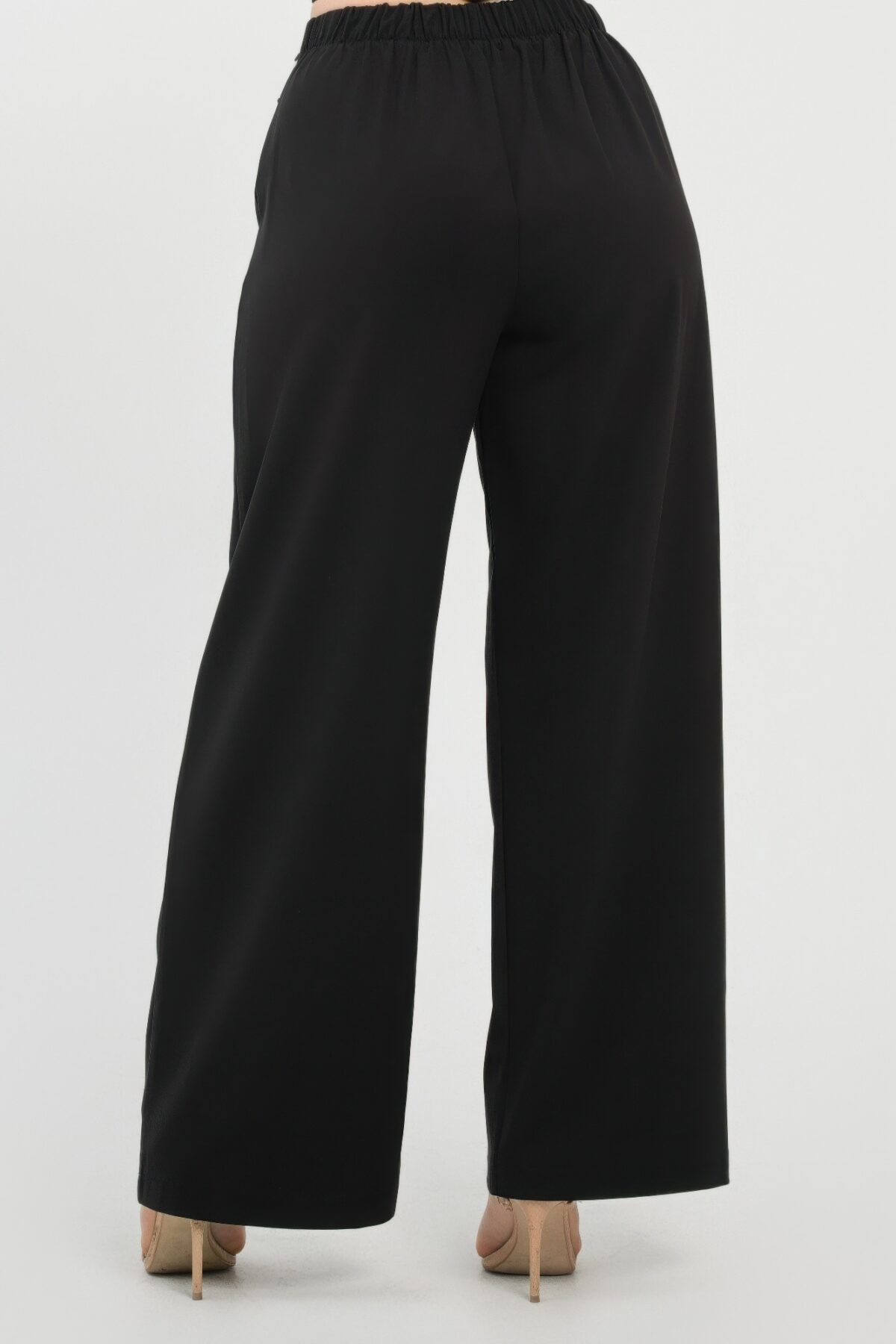 Front Button Fold-over Inside Zipper Pants - Image 5