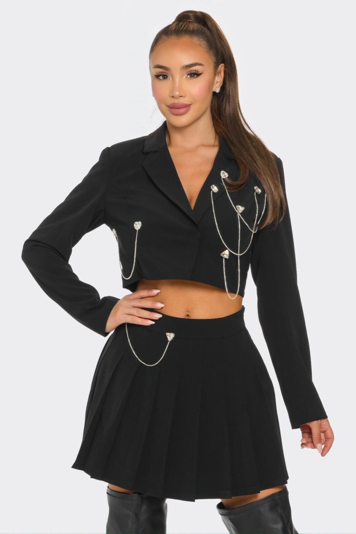 Pleated Skirt Set - Image 1