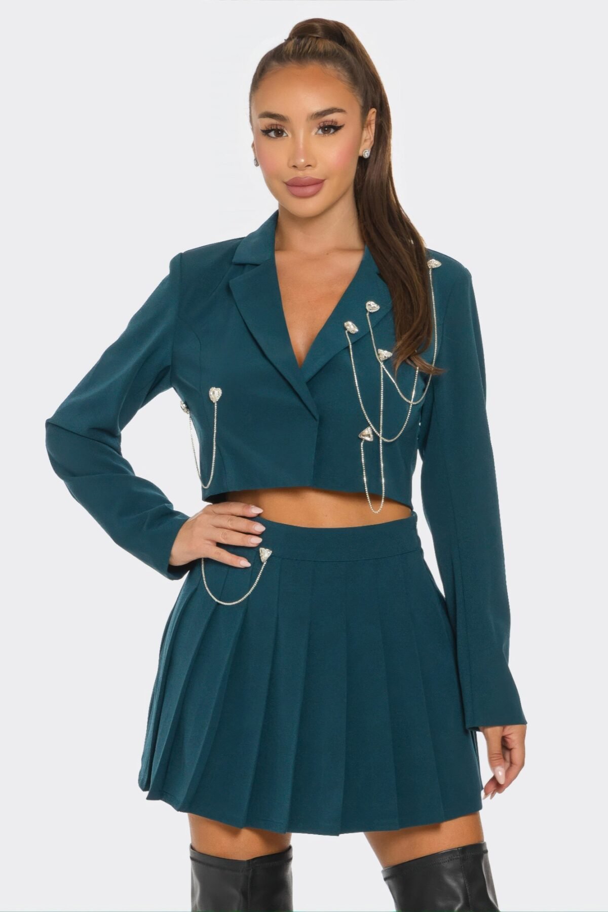 Pleated Skirt Set - Image 1