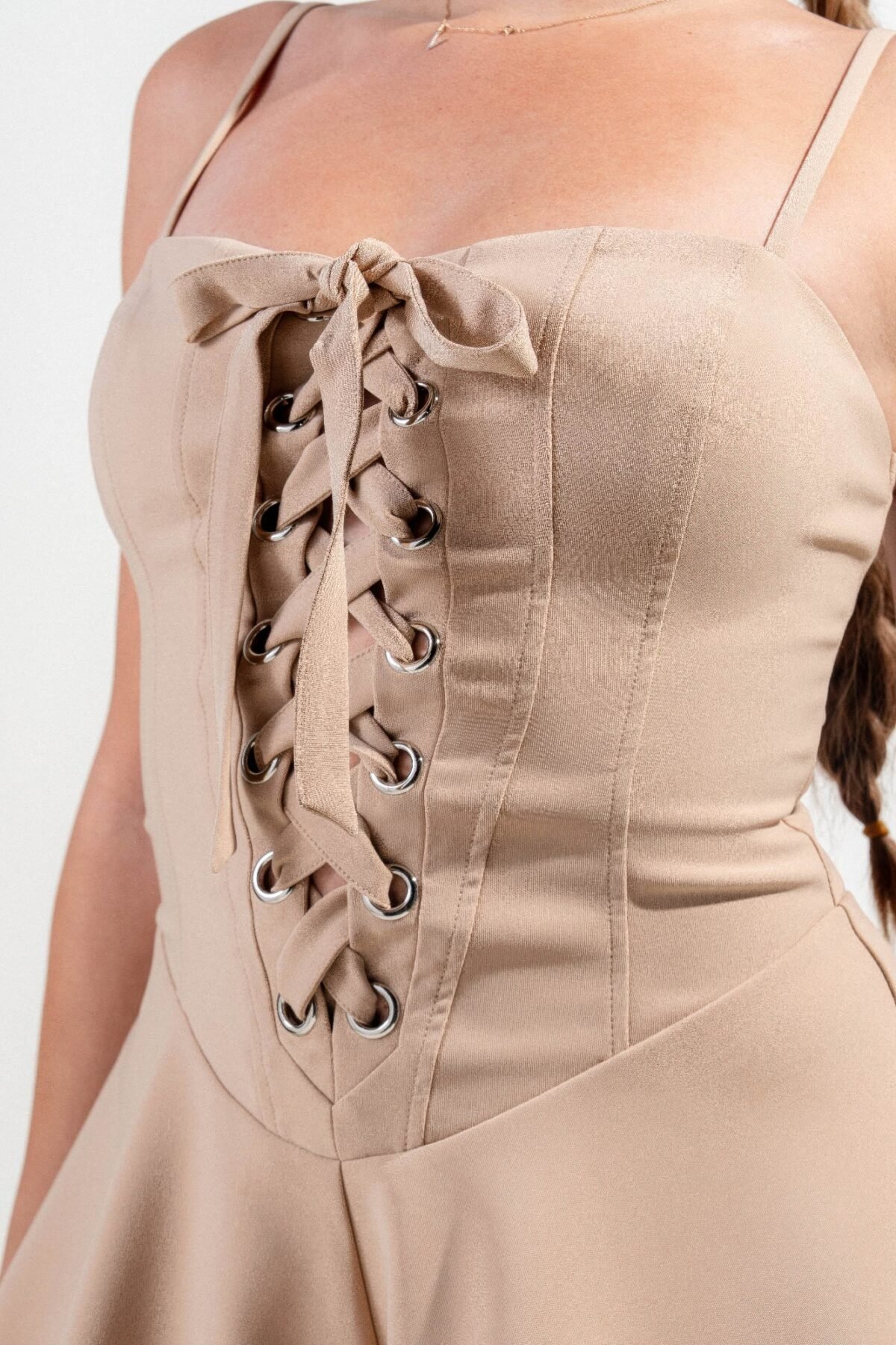 Stretch Woven Jumpsuit - Image 5