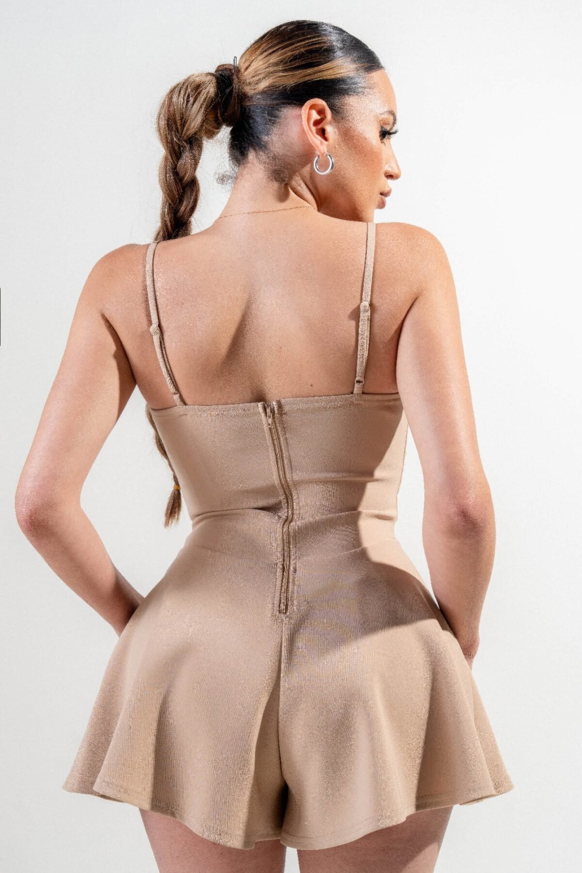 Stretch Woven Jumpsuit - Image 7