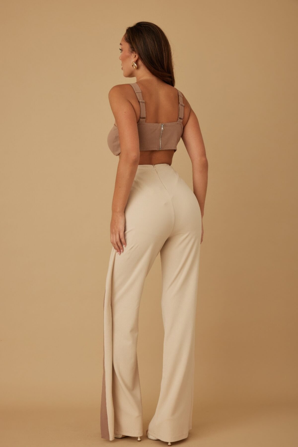 X Ribbon Open Jumpsuit - Image 6
