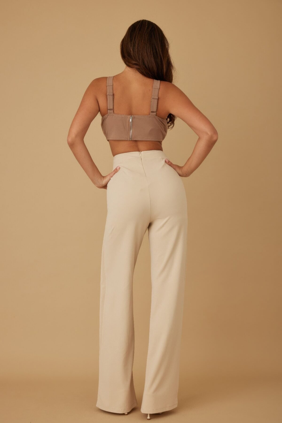 X Ribbon Open Jumpsuit - Image 7