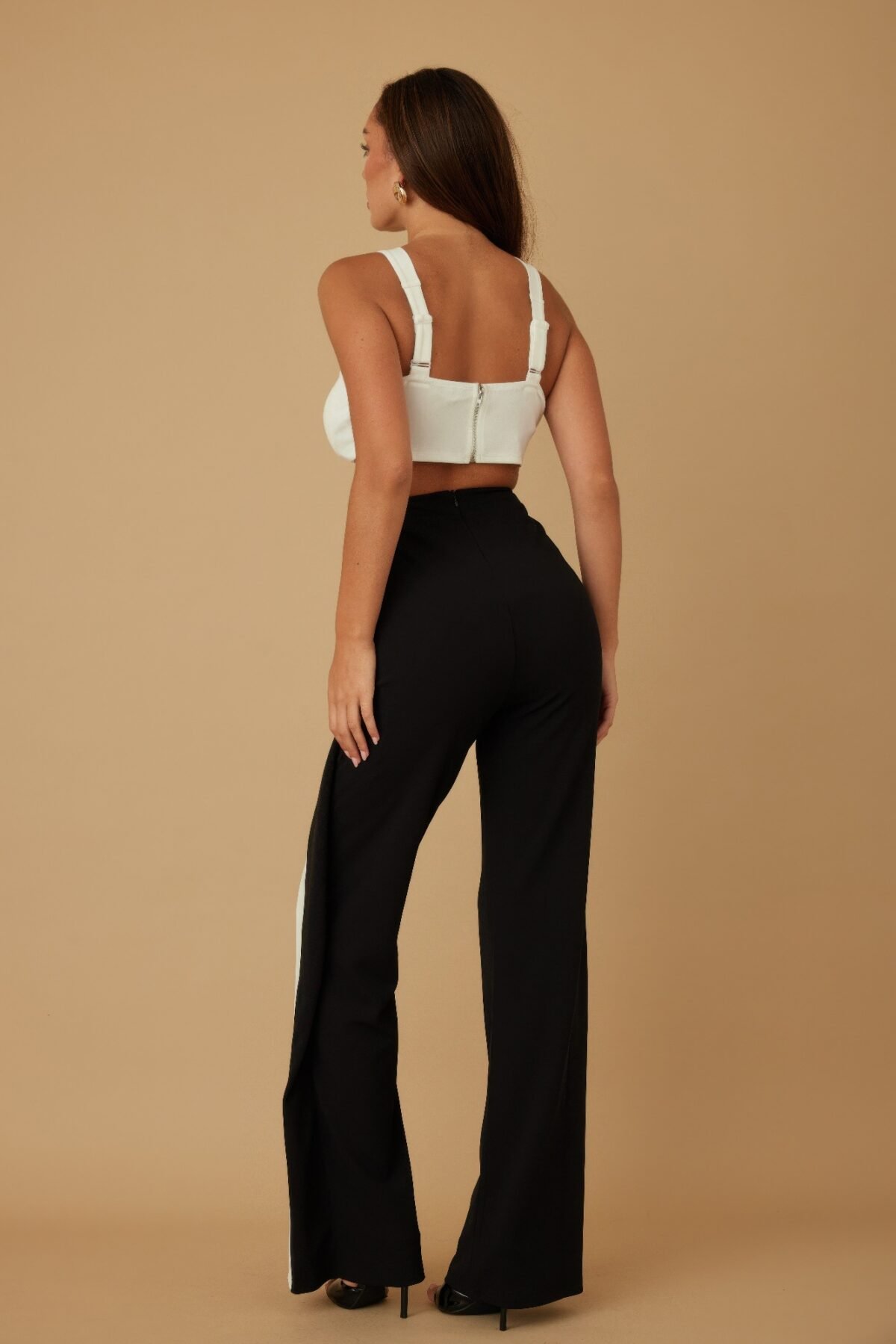 X Ribbon Open Jumpsuit - Image 5