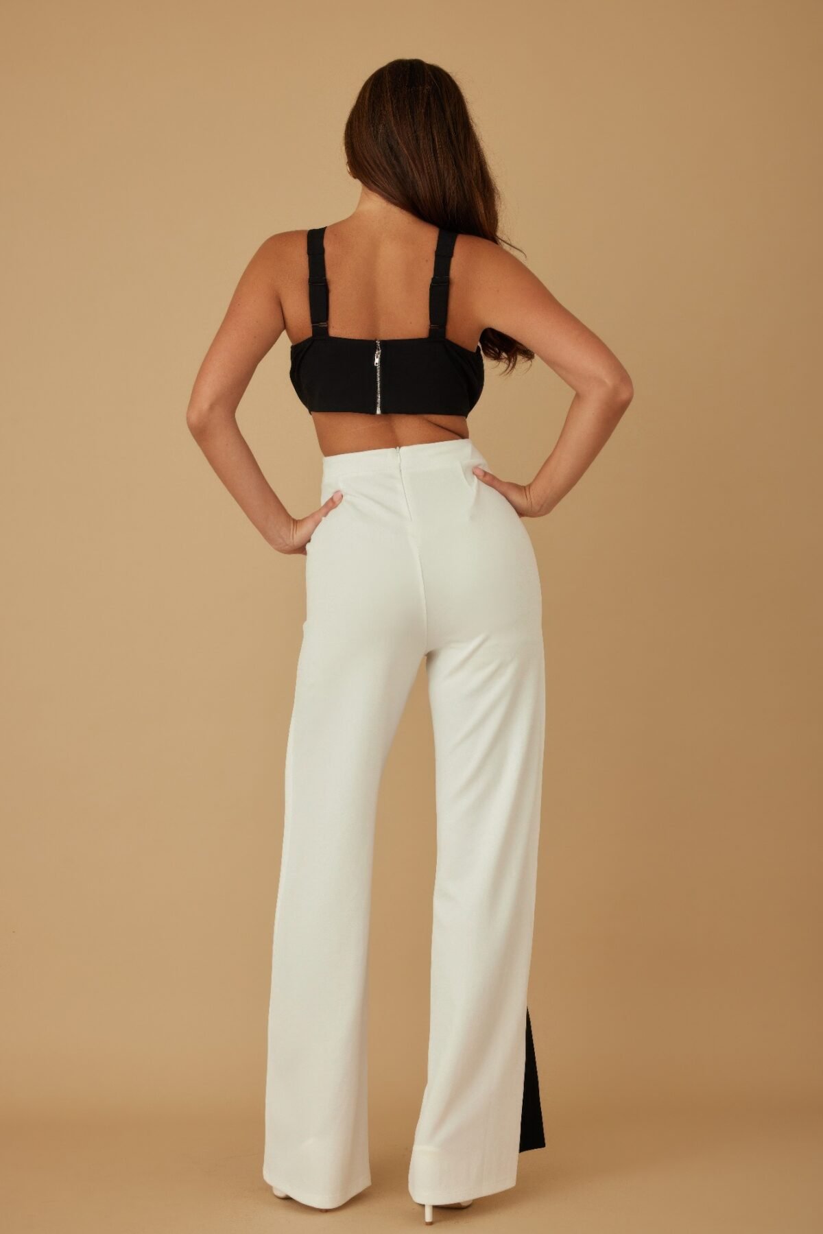 X Ribbon Open Jumpsuit - Image 7