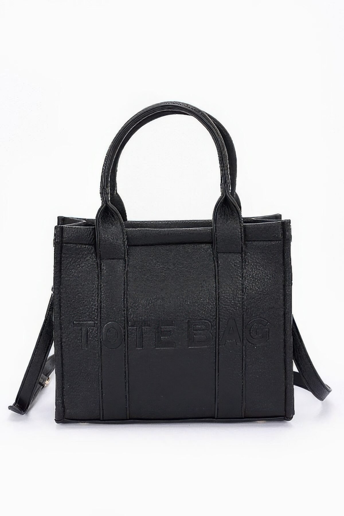 Faux Leather Tote Bag - Image 7