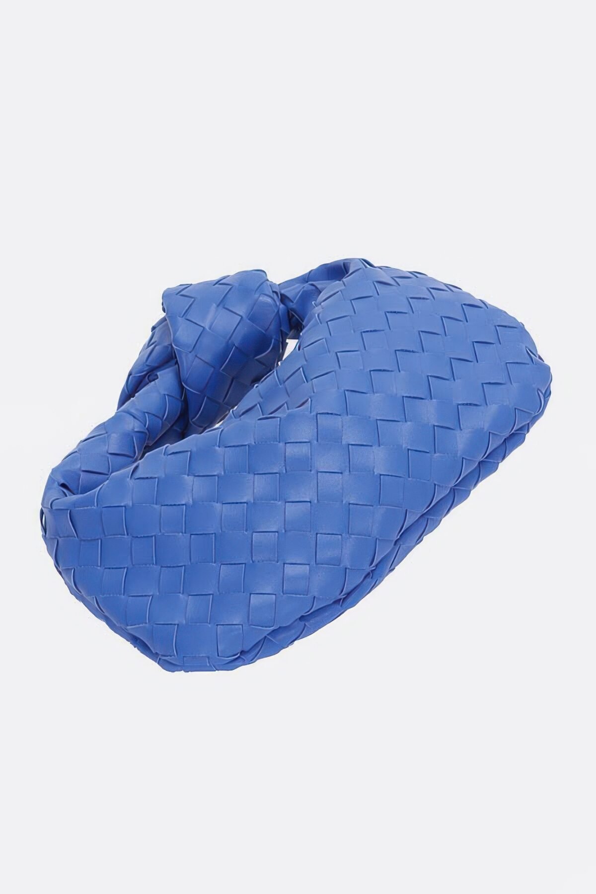 Faux Leather Braided Zip Bag - Image 4