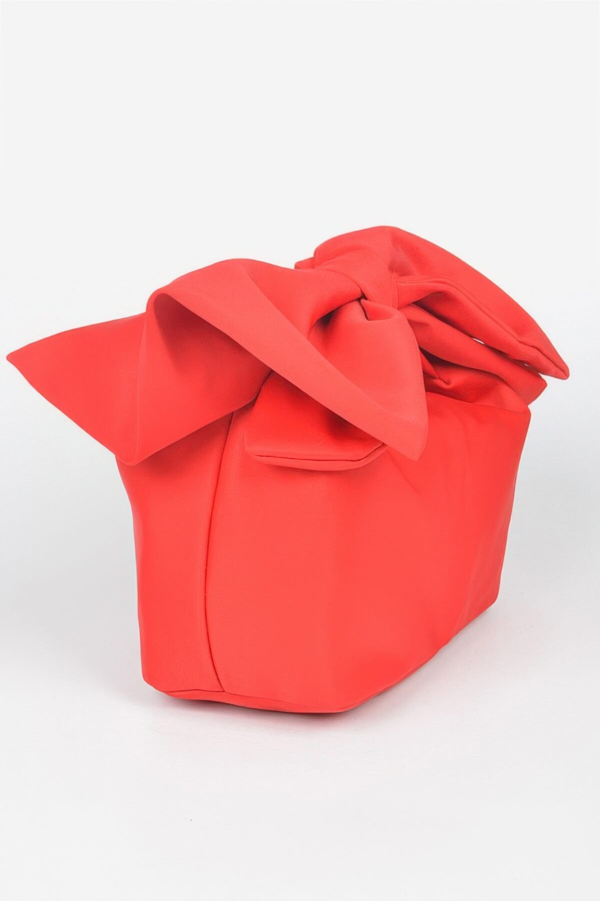 Nylon Bow Handle Women's Clutch Bag - Image 2