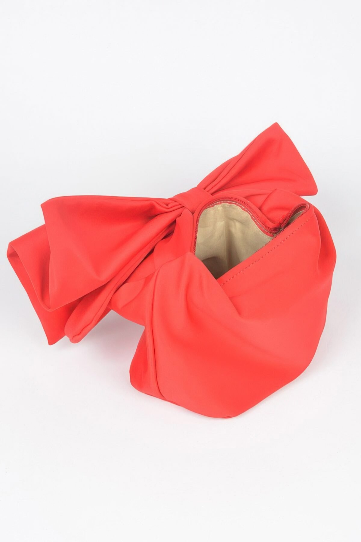 Nylon Bow Handle Women's Clutch Bag - Image 3
