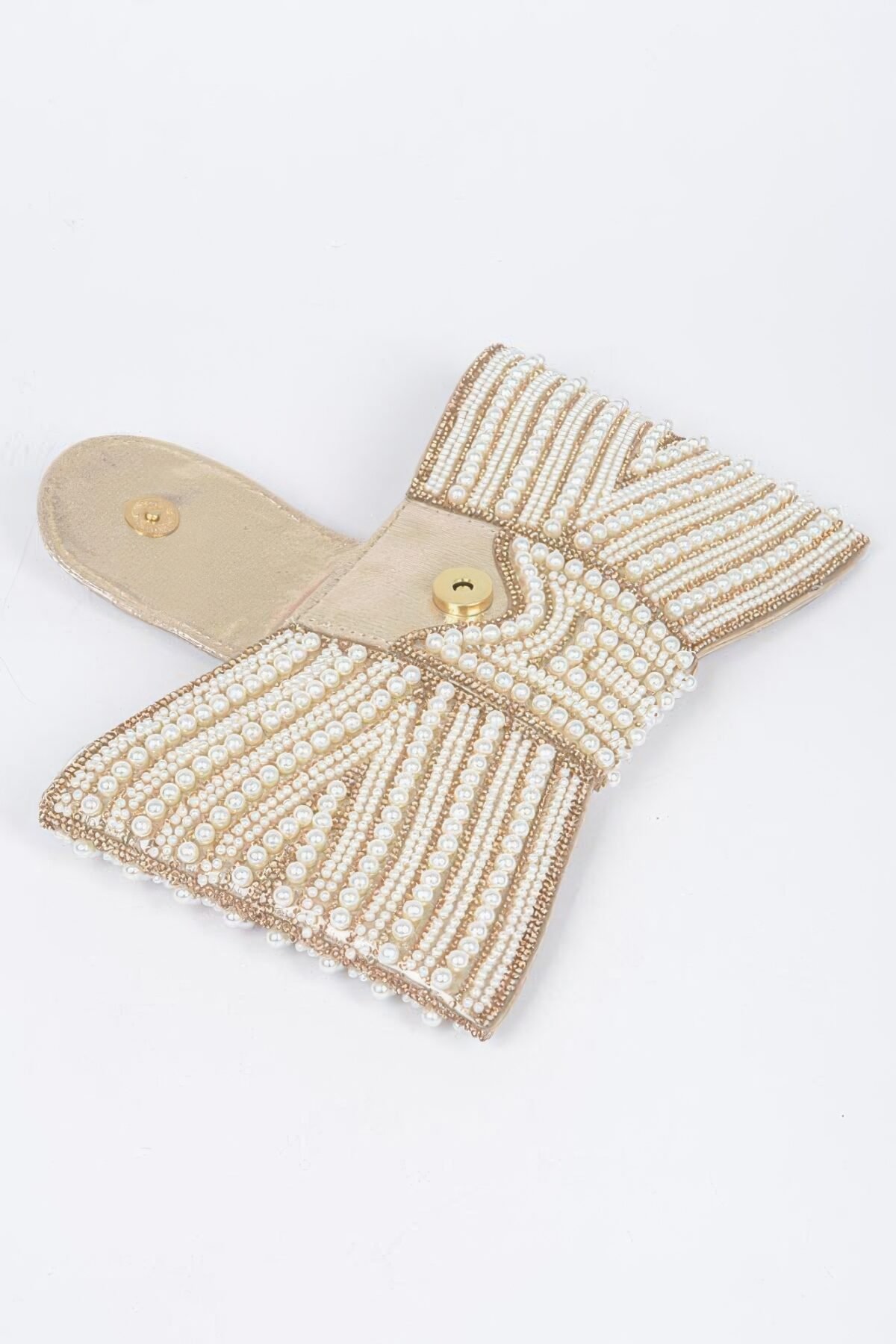 Rhinestone And Pearl Party Clutch - Image 4