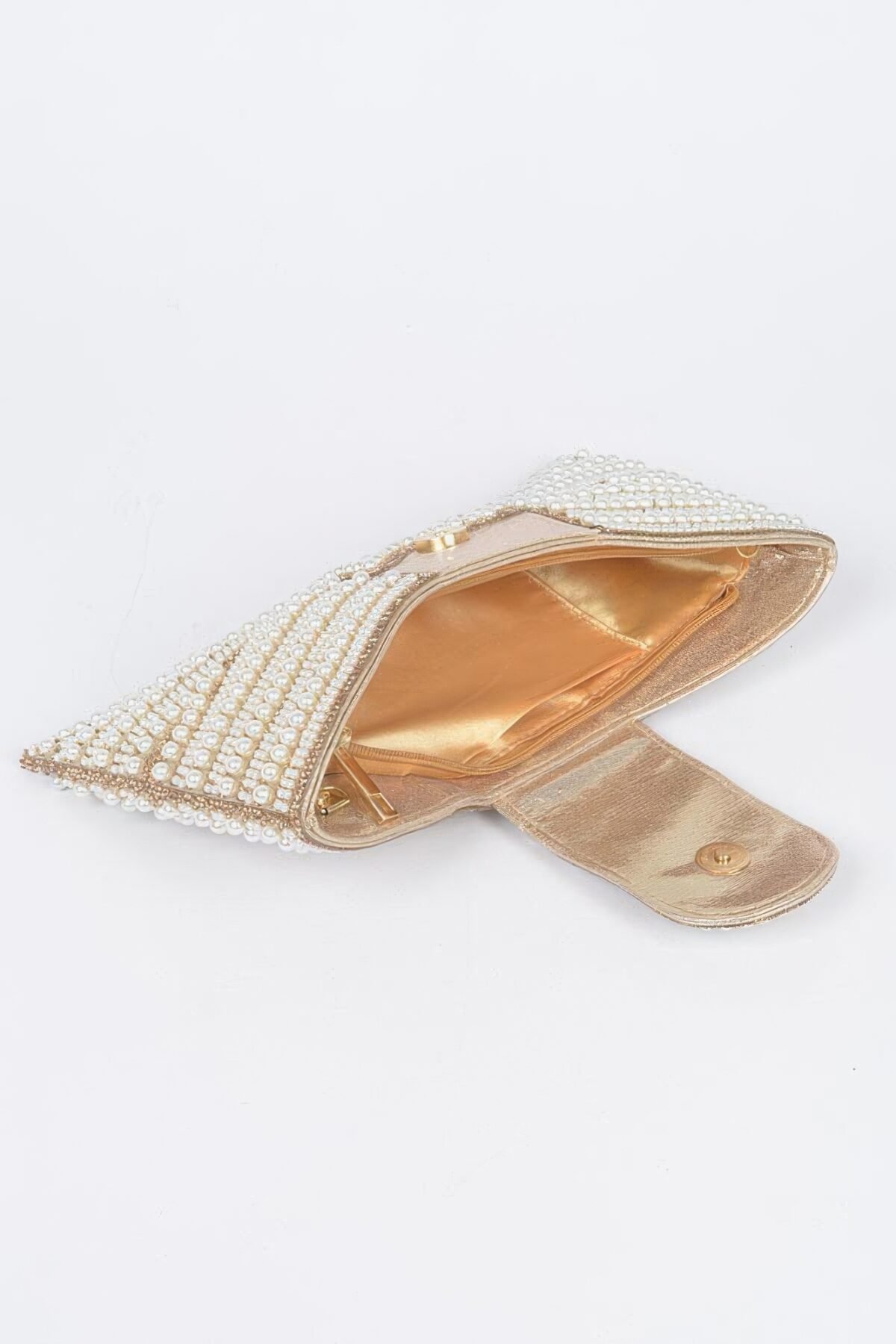Rhinestone And Pearl Party Clutch - Image 5