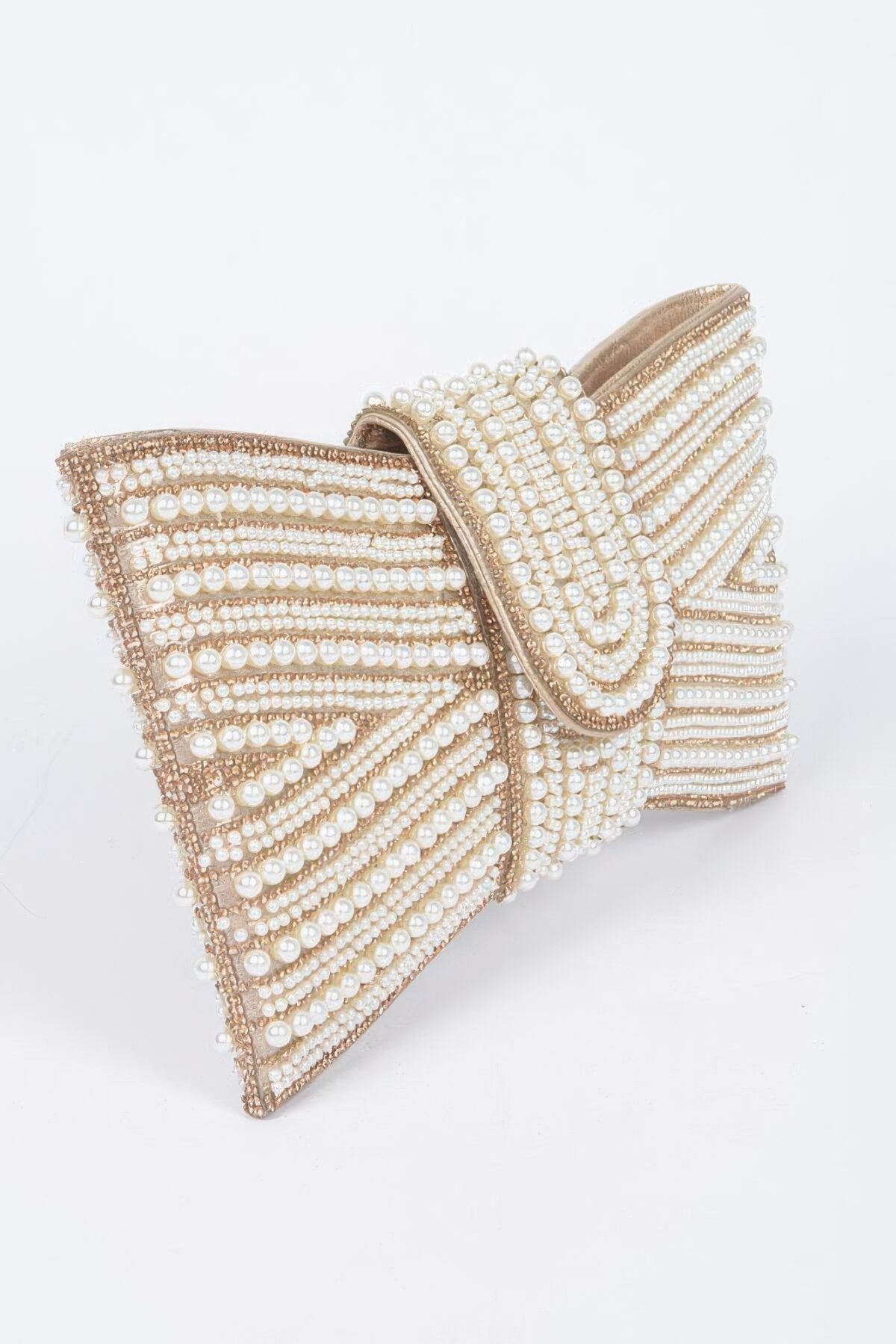 Rhinestone And Pearl Party Clutch - Image 6
