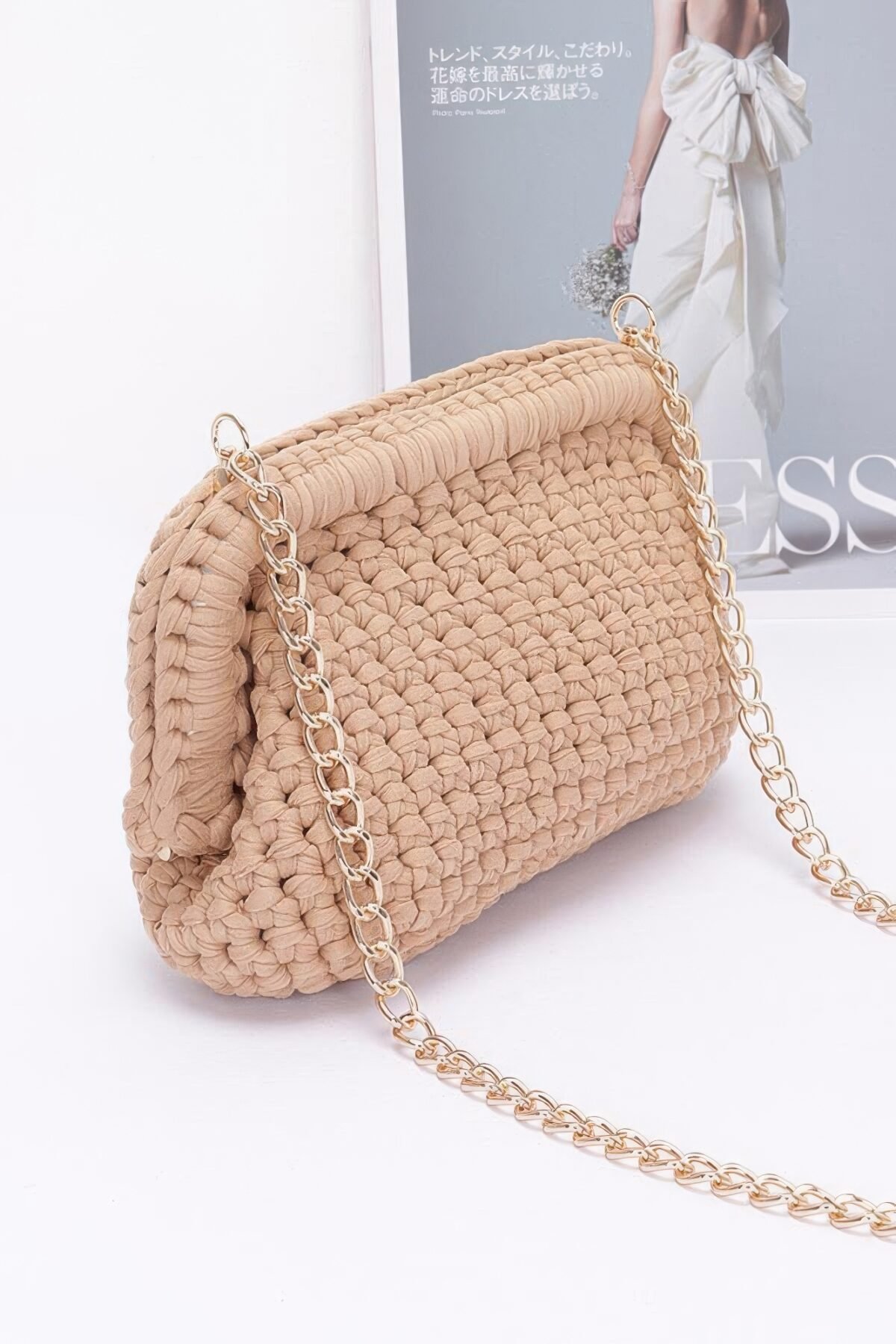 Cotton Braided Clutch - Image 2