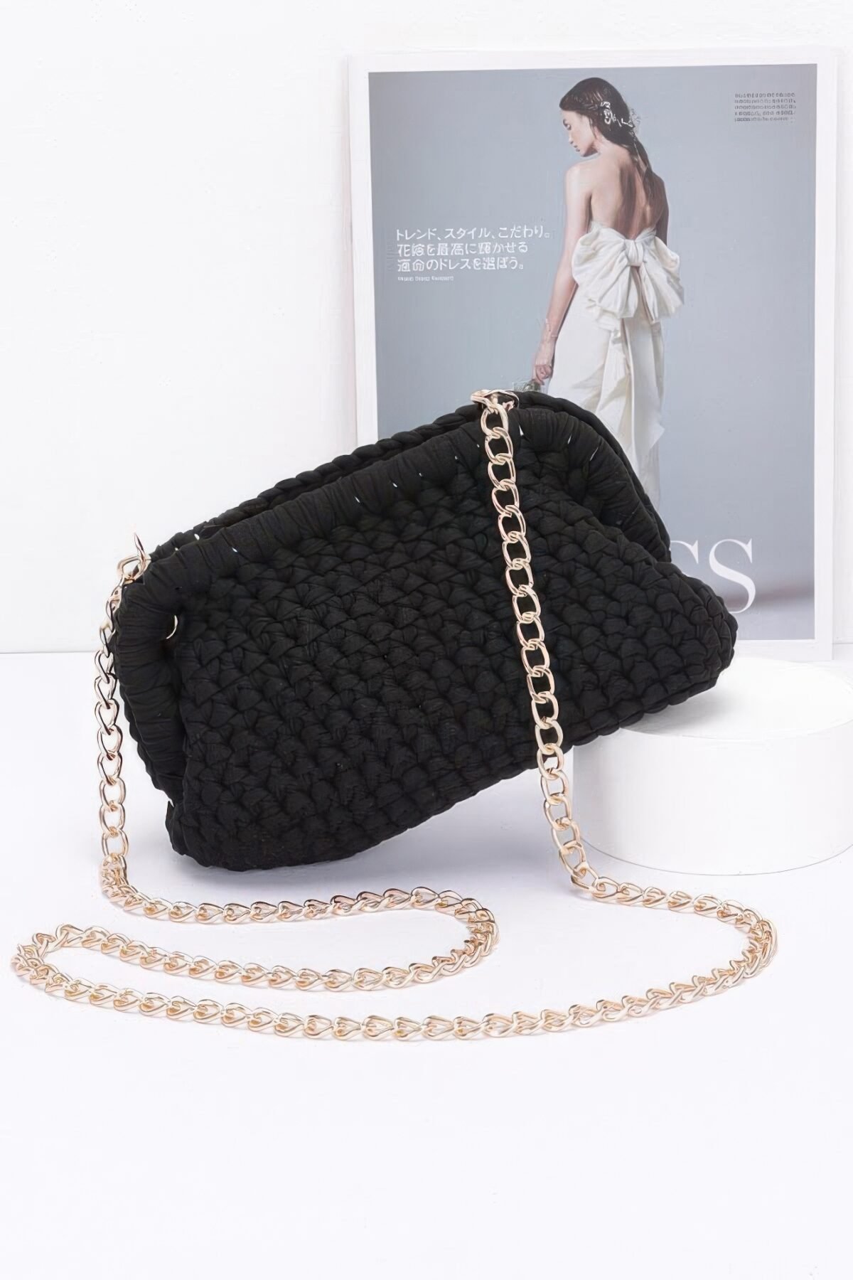 Cotton Braided Clutch - Image 6