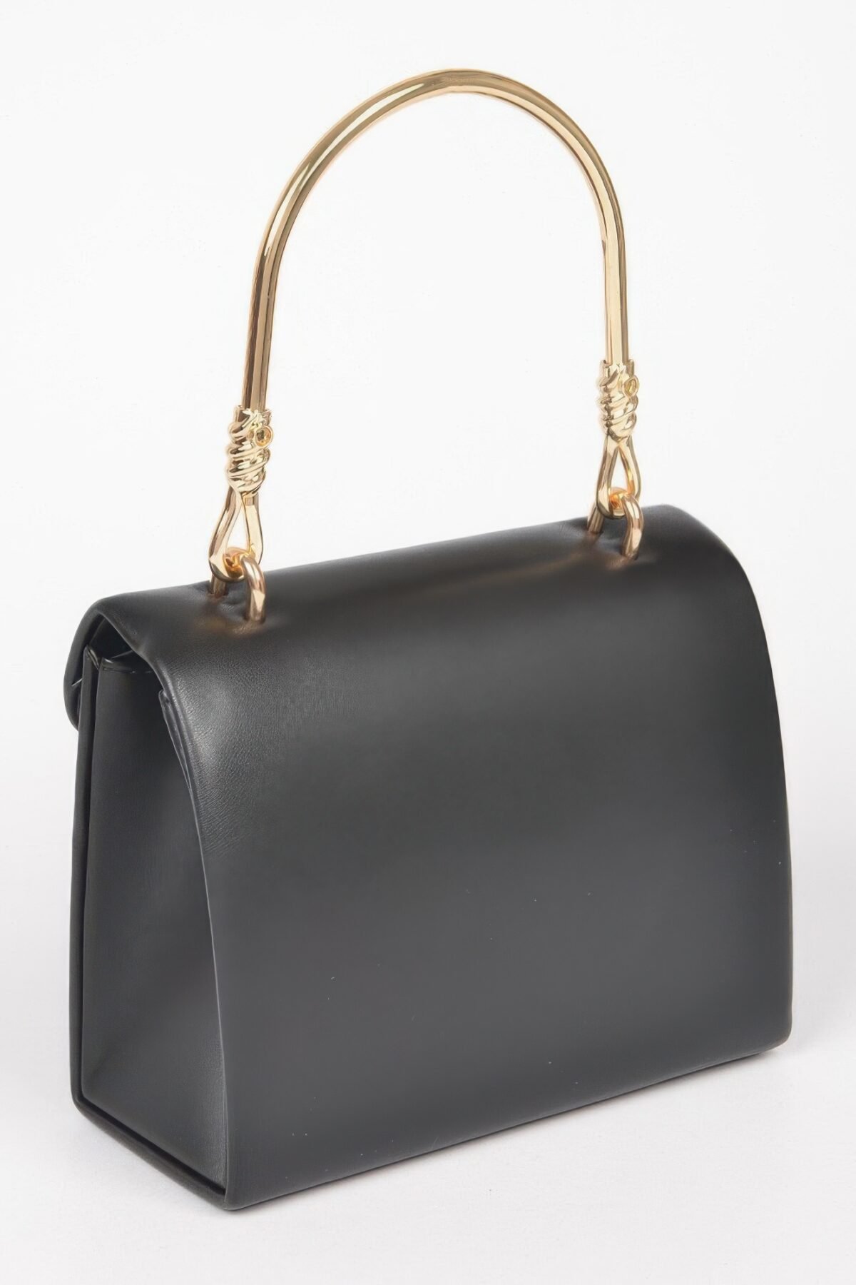 Vegan Metal Handle Bag - Image 5