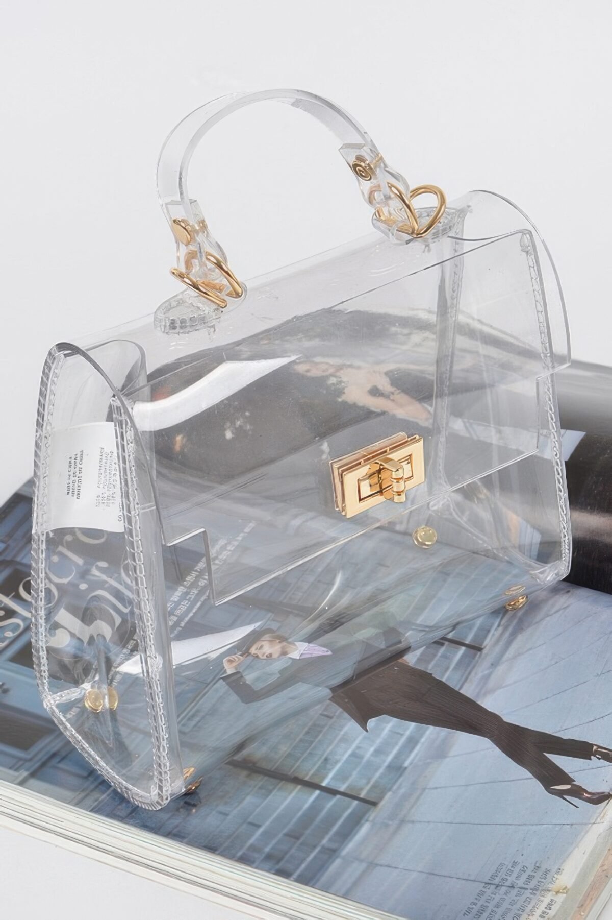 Transparent Single Handle Clutch - Image 8