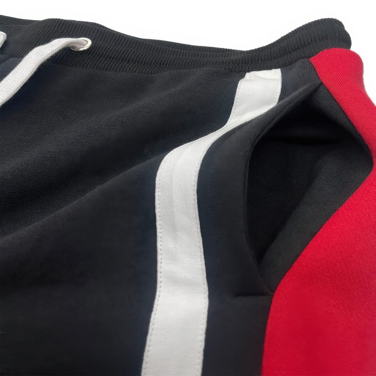 Solid With Three Stripe Pullover Hoodie - Image 2