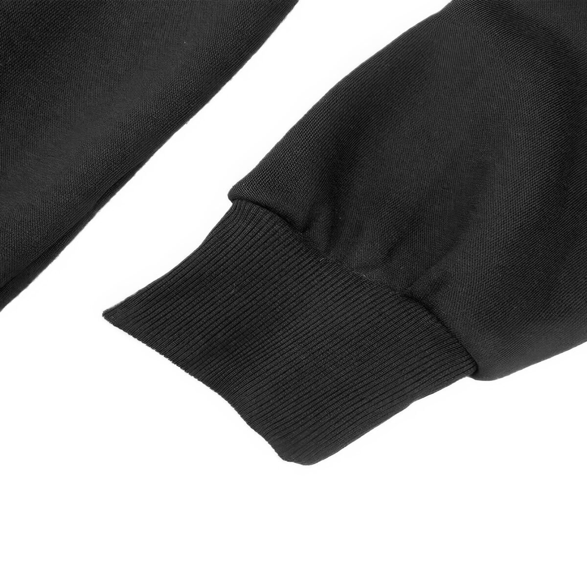 Solid With Three Stripe Pullover Hoodie - Image 7
